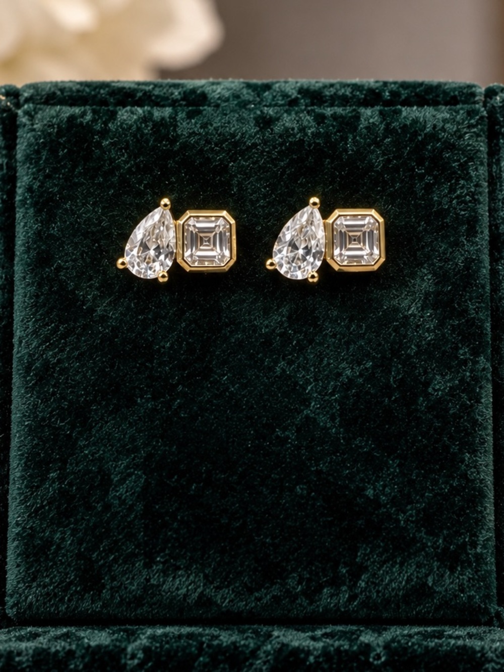 0.78ct Multi-Stones Studs
